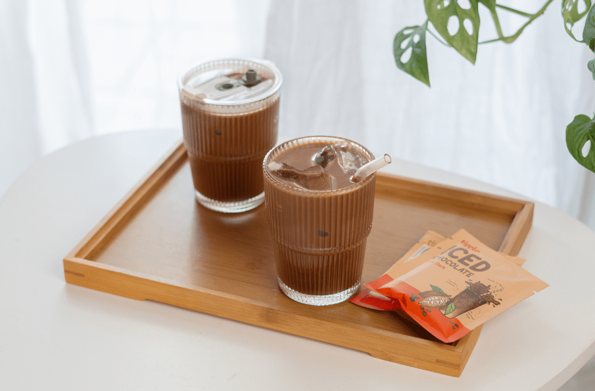 55% Dark Iced Chocolate Mix Sachets