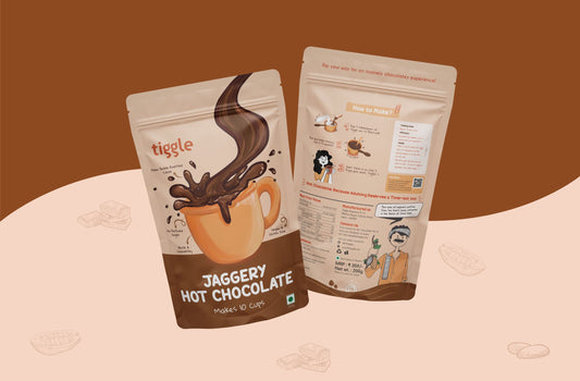Jaggery Dark Hot Chocolate Mix - 10 Cup Pack