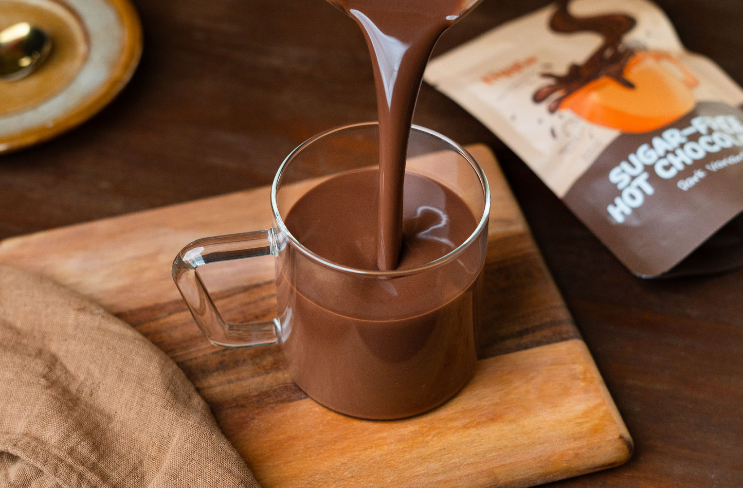 Sugar-Free Dark Hot Chocolate Mix (100gms)