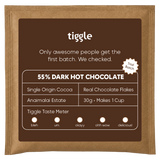 55% Dark Hot Chocolate Sachet