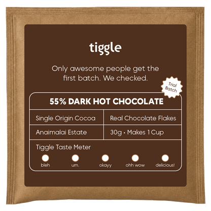 55% Dark Hot Chocolate Sachet