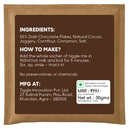 55% Dark Hot Chocolate Sachet