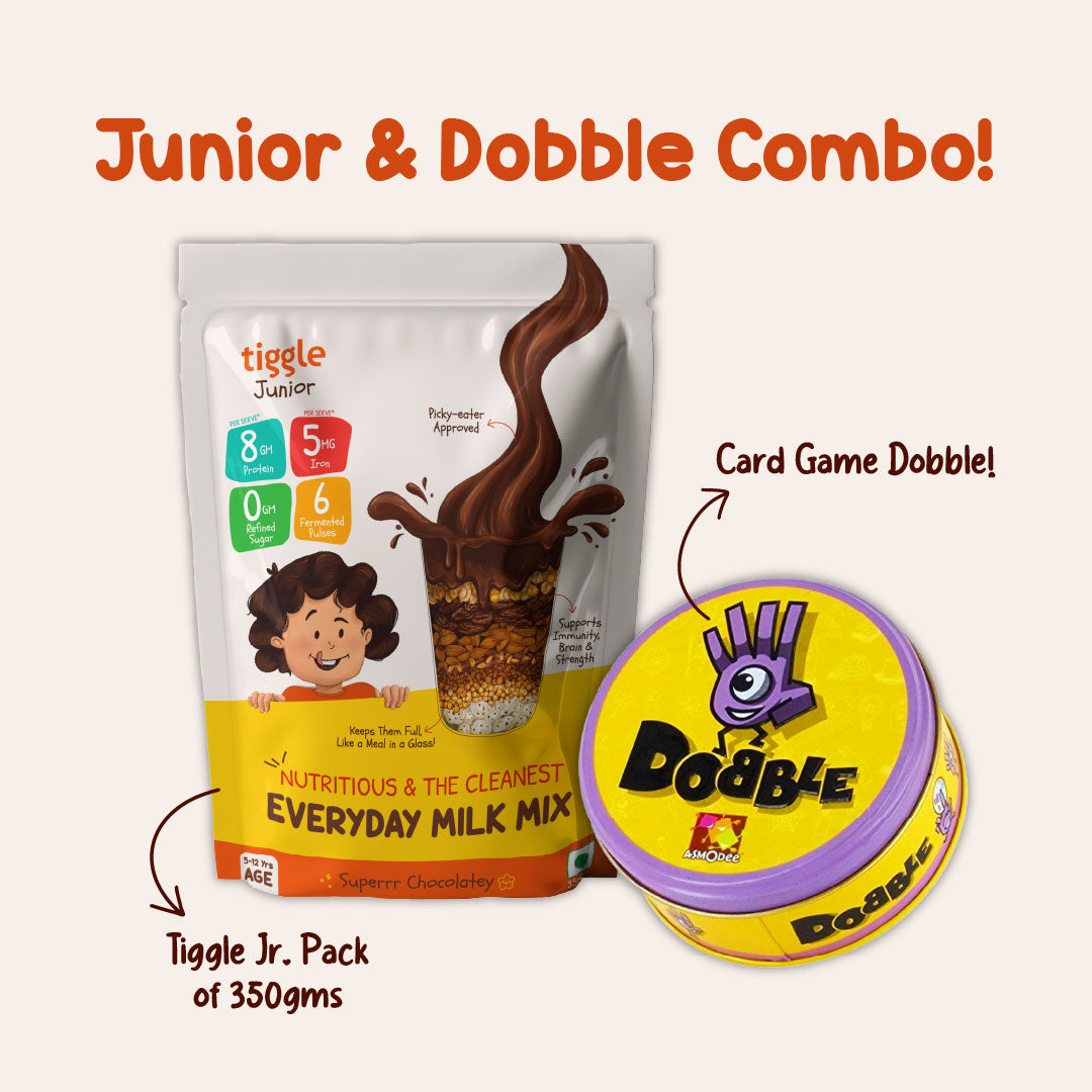 Tiggle Junior and Dobble Card Game Combo