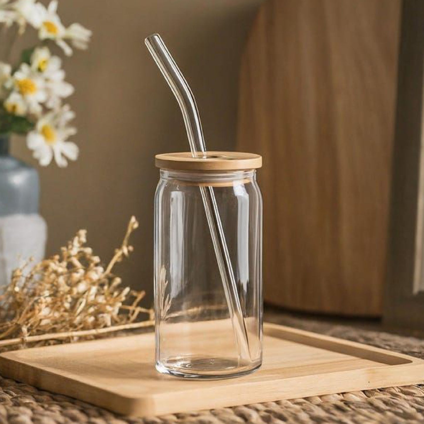 Iced Chocolate and Can Glass Tumbler Combo