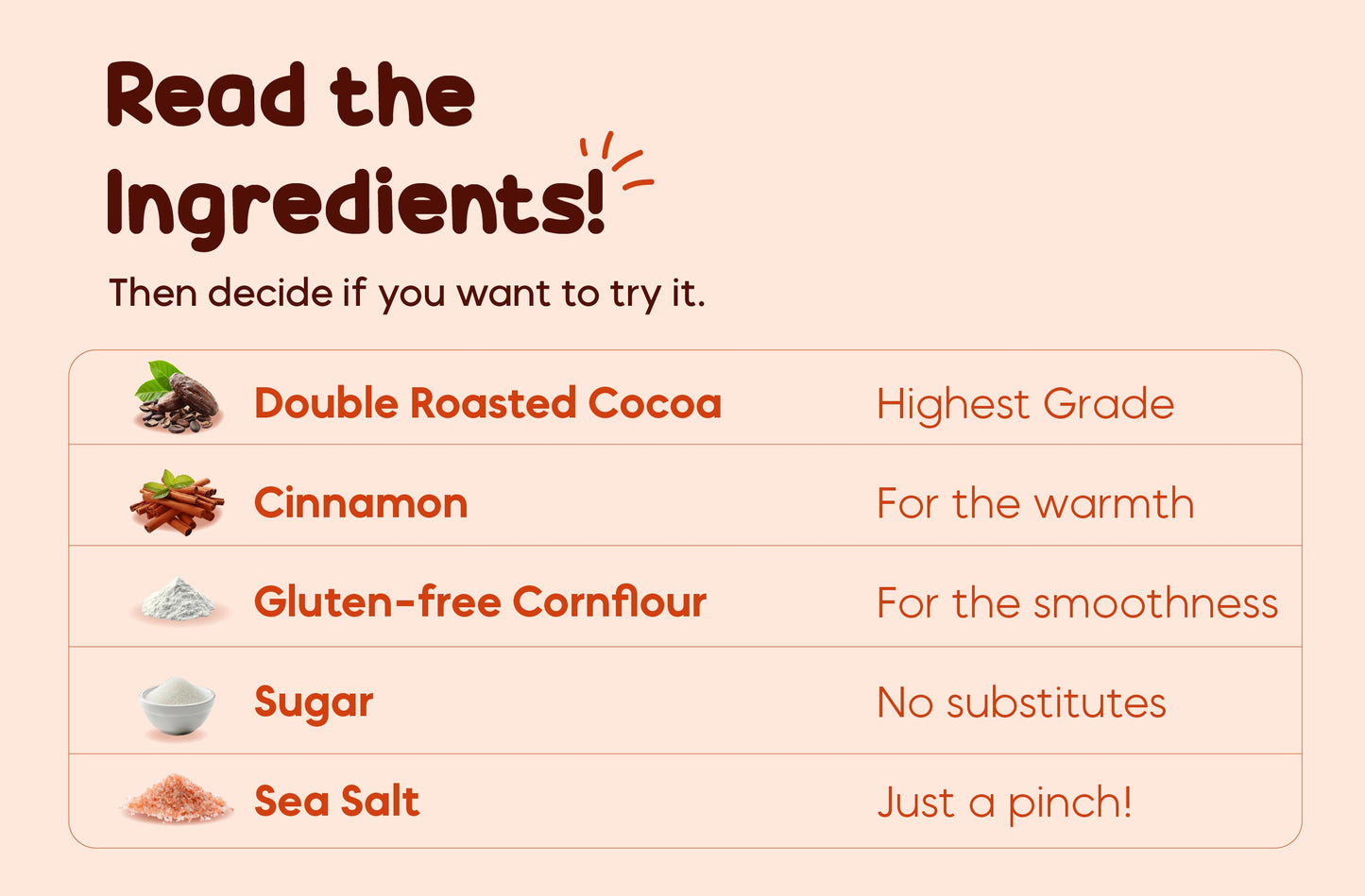 Dark Hot Chocolate Mix
