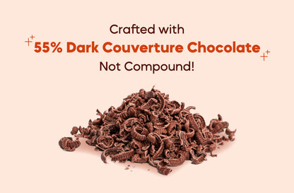 55% Dark Iced Chocolate Mix Sachets - Pack of 10