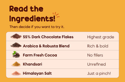 Dark Cold Chocolate Shake