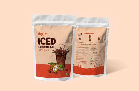 55% Dark Iced Chocolate Mix Family Pack - 1kg