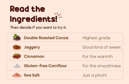 Jaggery Dark Hot Chocolate Mix
