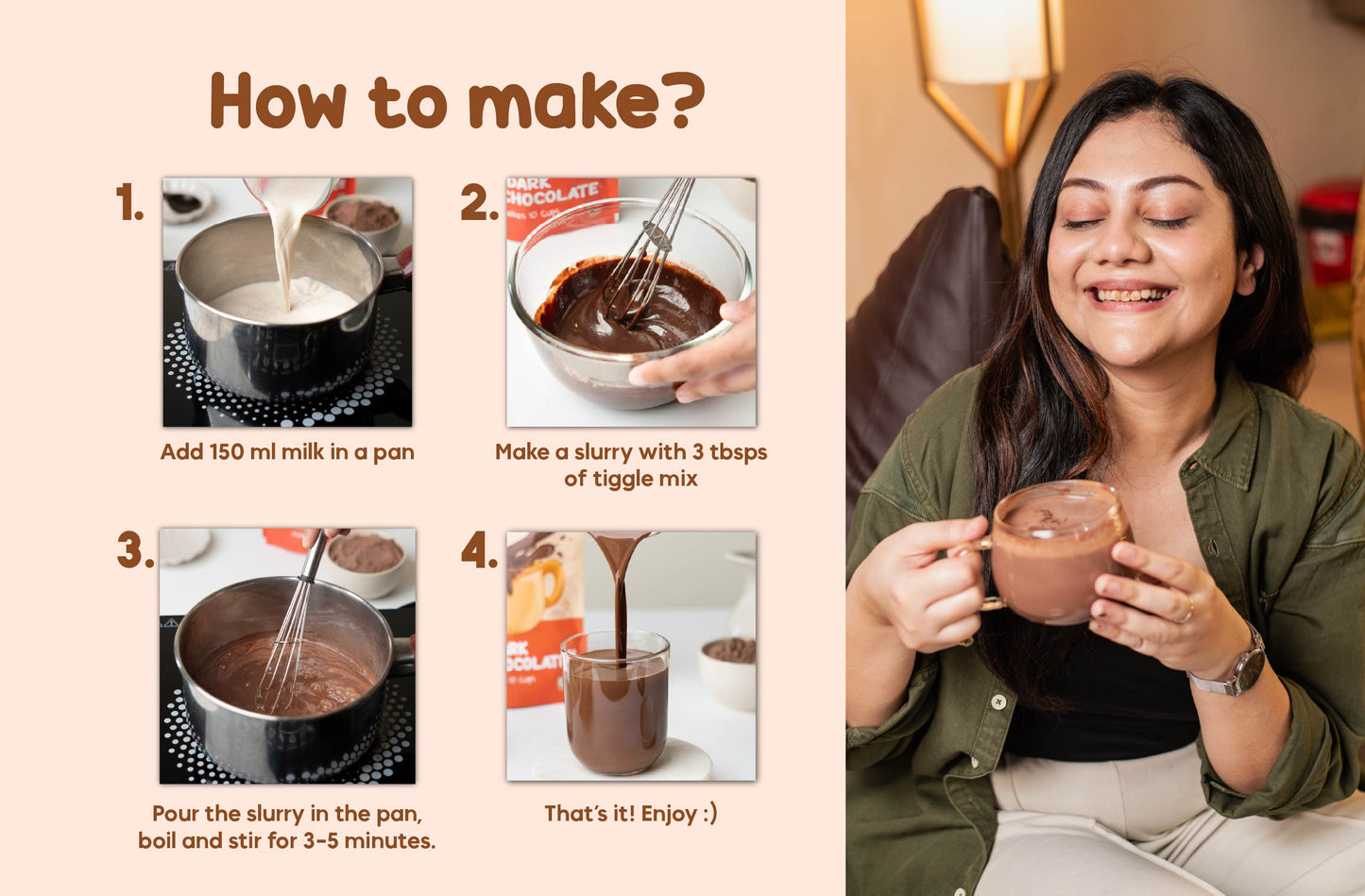 Jaggery Dark Hot Chocolate Mix