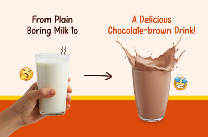 Tiggle Junior | Real Food Chocolate Protein Milk Mix for Kids