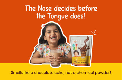 Tiggle Junior | Real Food Chocolate Protein Milk Mix for Kids
