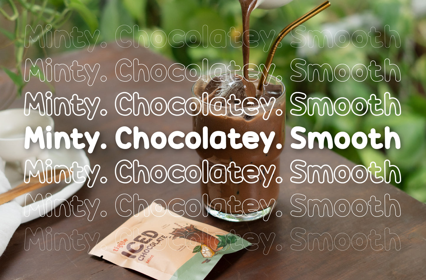 Mint Dark Iced Chocolate Mix Sachets