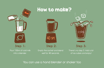 Mint Dark Iced Chocolate Mix Sachets