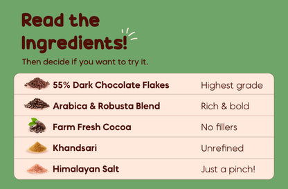 Dark Cold Chocolate Shake