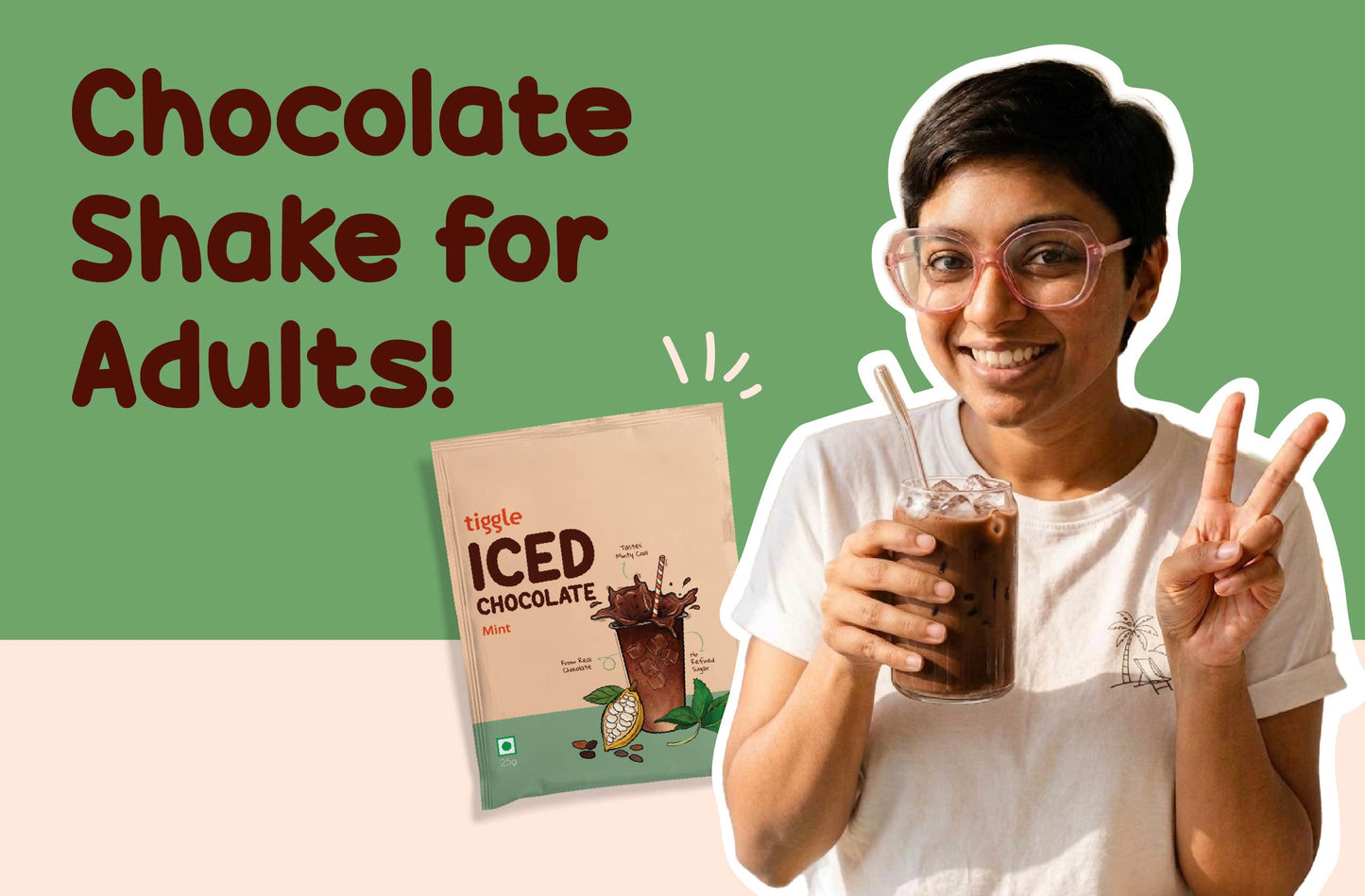 Mint Dark Iced Chocolate Mix Sachets