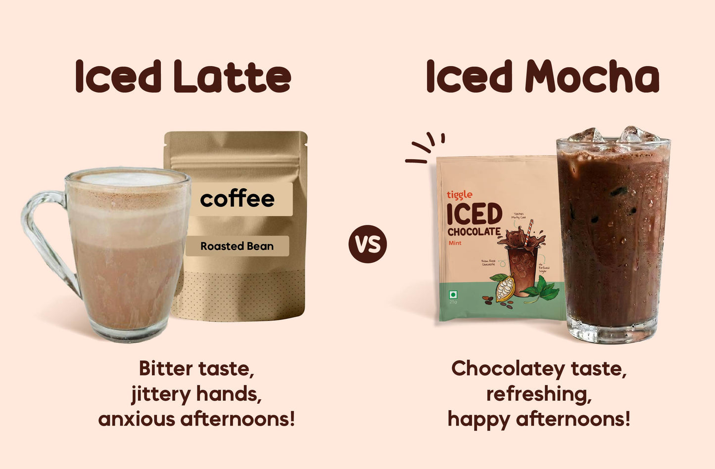 Mint Dark Iced Chocolate Mix Sachets