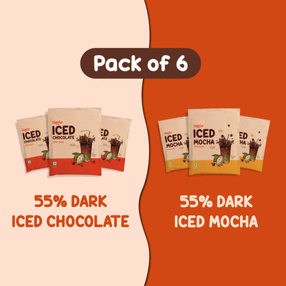 Iced Chocolate Combo Box - Dark and Mocha