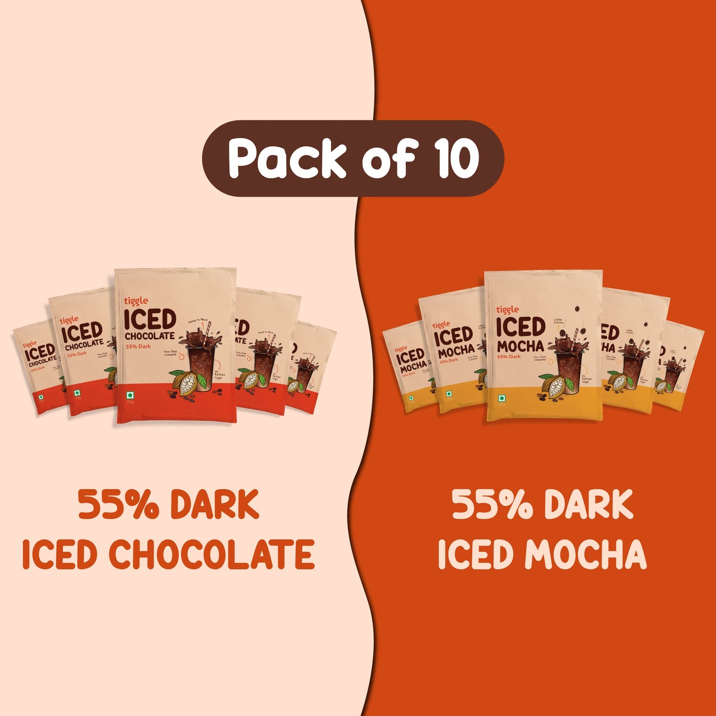 Iced Chocolate Combo Box - Dark and Mocha