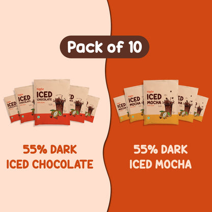 Iced Chocolate Combo Box - Dark and Mocha