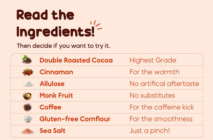 Sugar-Free Dark Hot Chocolate Mix