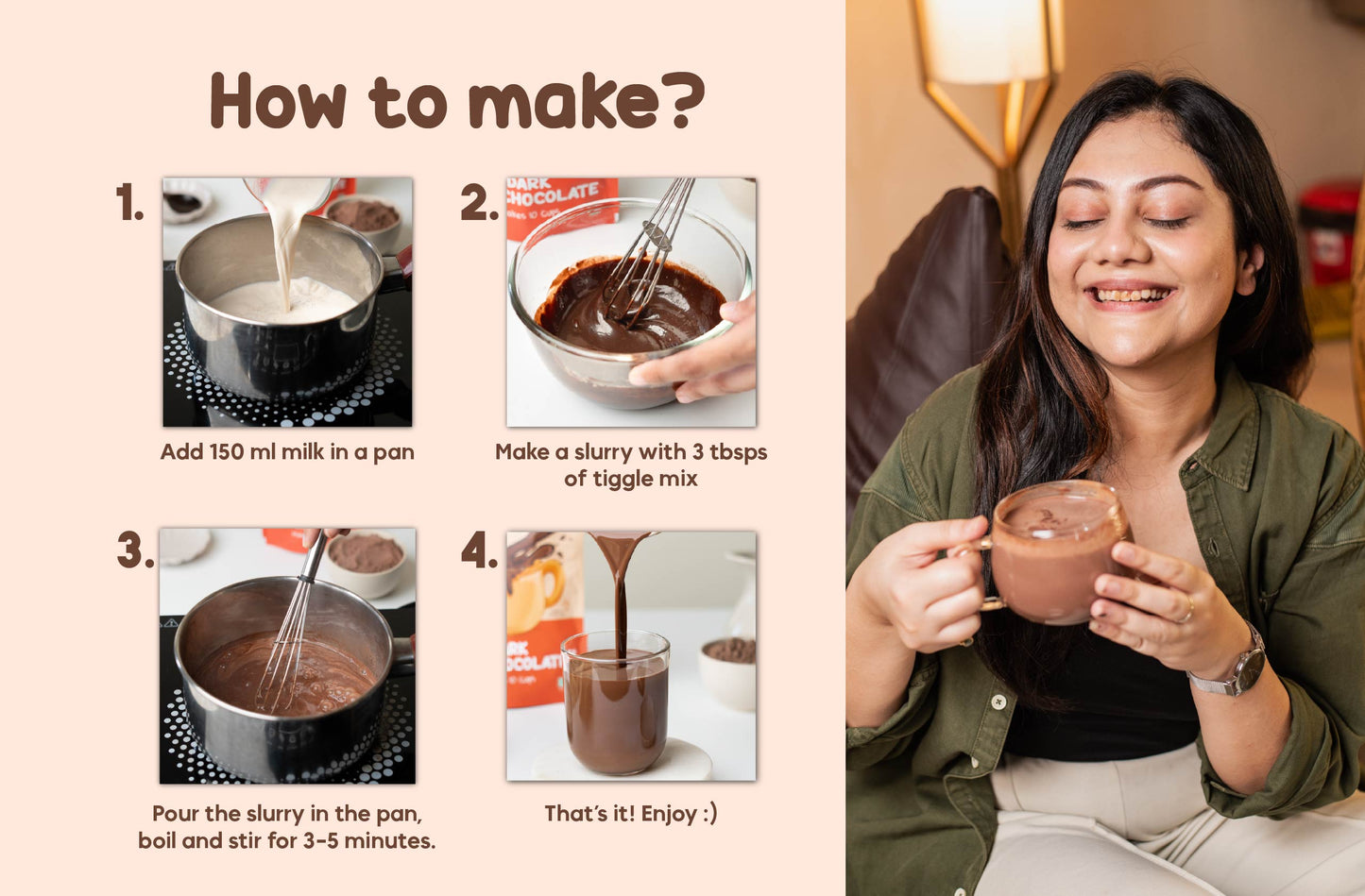 Sugar-Free Dark Hot Chocolate Mix