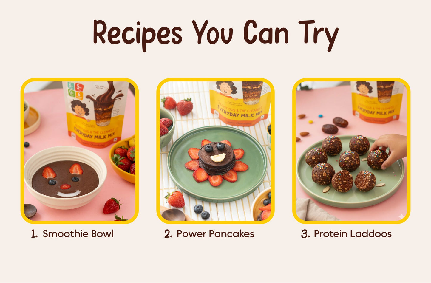 Tiggle Junior Everyday Milk Mix Trial Sachets | Nutritional Chocolate Powder For Kids (120g)