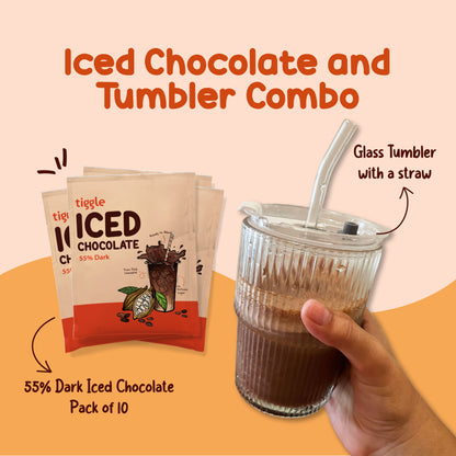 Iced Chocolate and Tumbler Combo