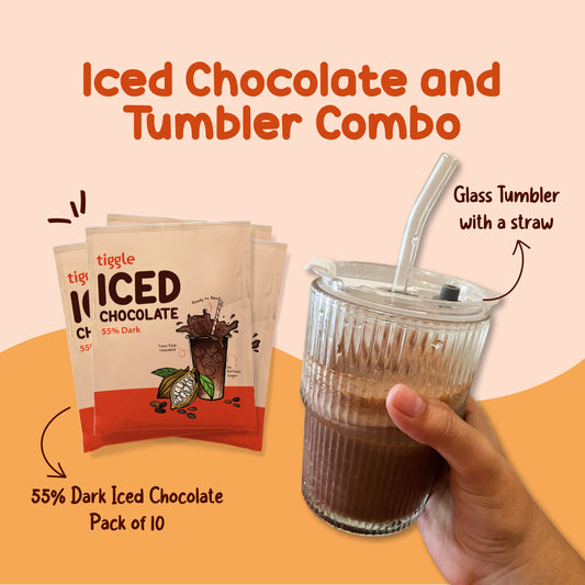 Iced Chocolate and Tumbler Combo