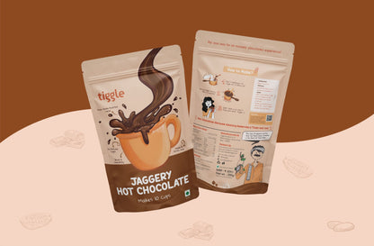 Jaggery Dark Hot Chocolate Mix - 10 Cup Pack