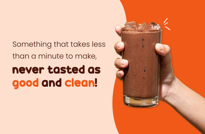 55% Dark Iced Chocolate Mix Sachets - Pack of 10