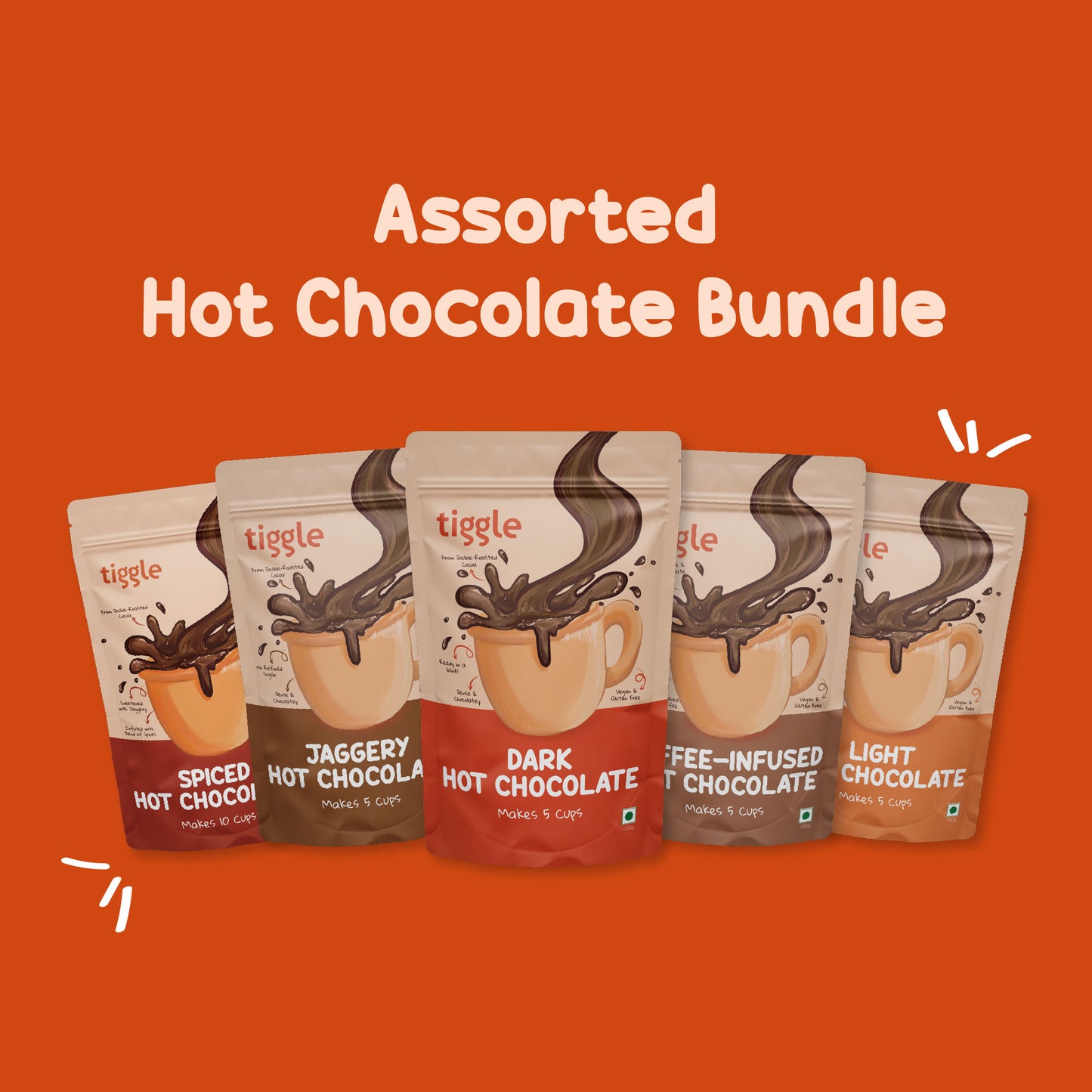 Assorted Hot Chocolate Bundle - 100gms