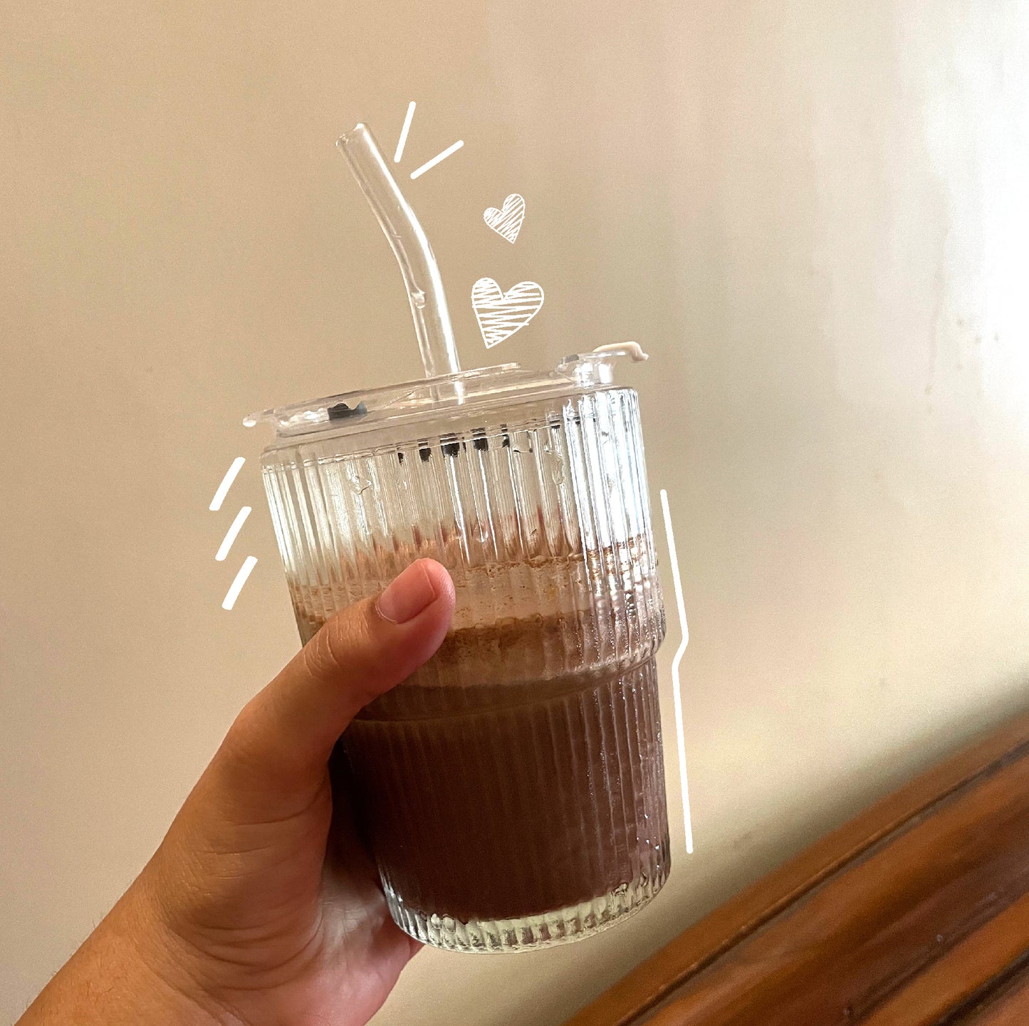 Iced Chocolate and Tumbler Combo