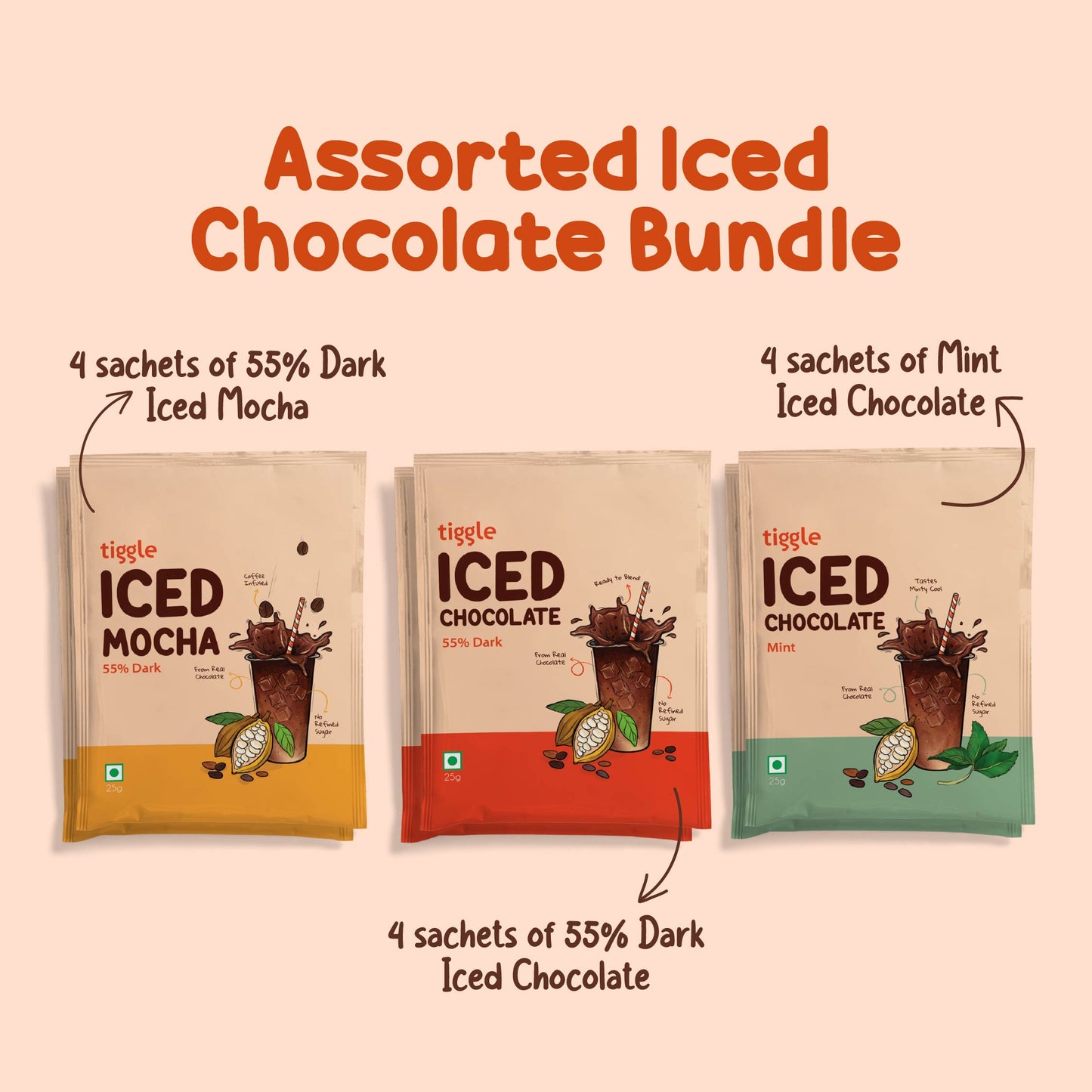 Assorted Iced Chocolate Bundle