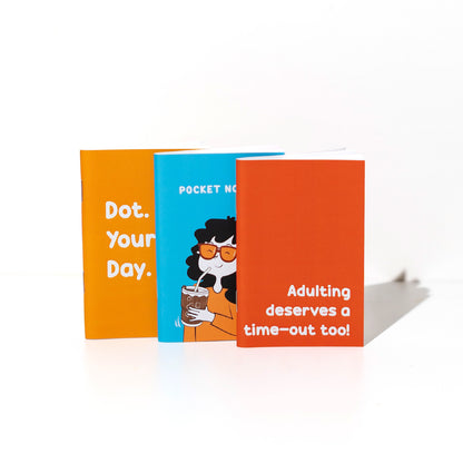 Tiggle x Piko Pocket Notebooks (Pack of 3)