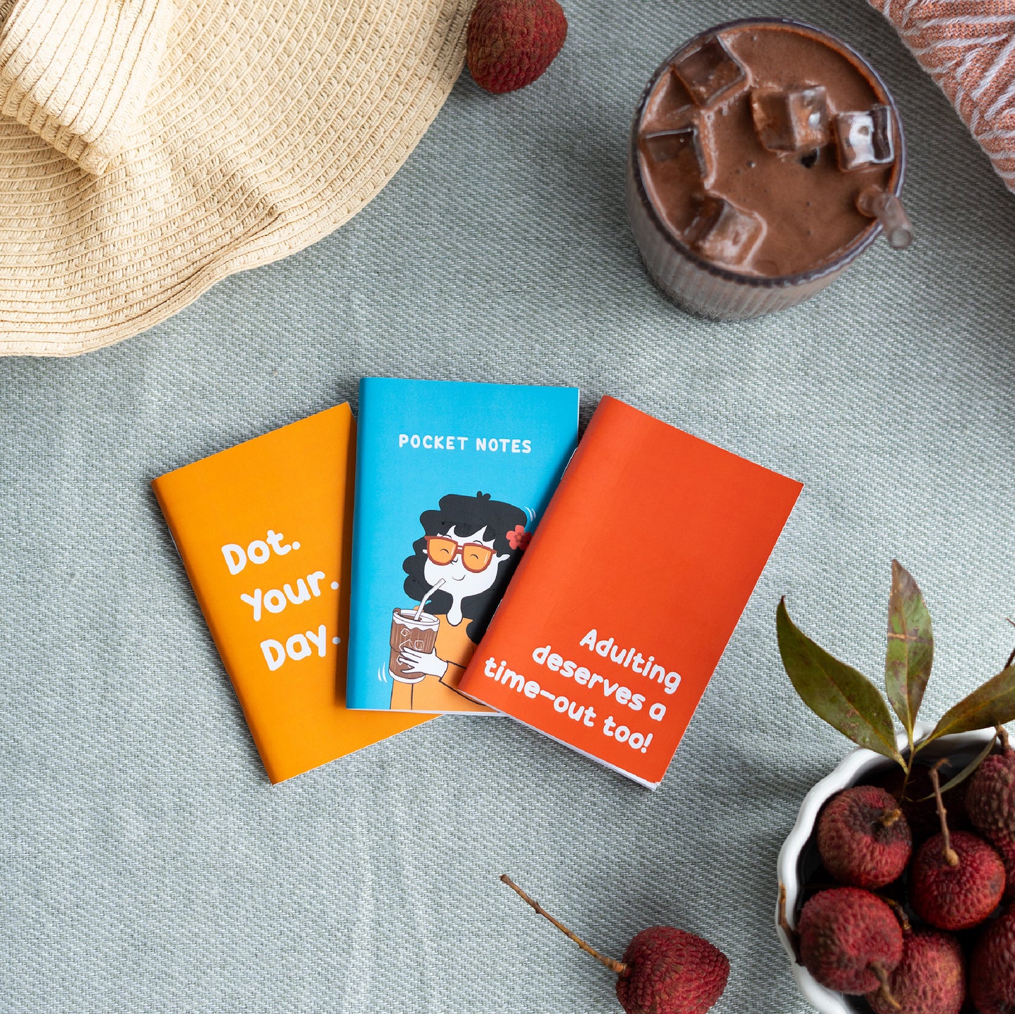 Tiggle x Piko Pocket Notebooks (Pack of 3)