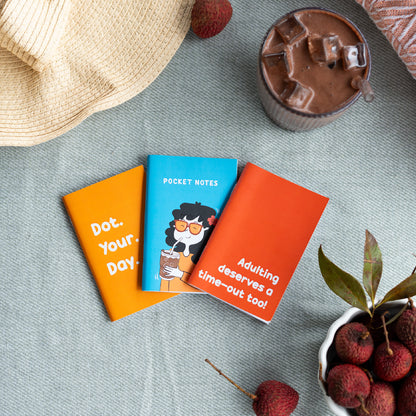 Tiggle x Piko Pocket Notebooks (Pack of 3)