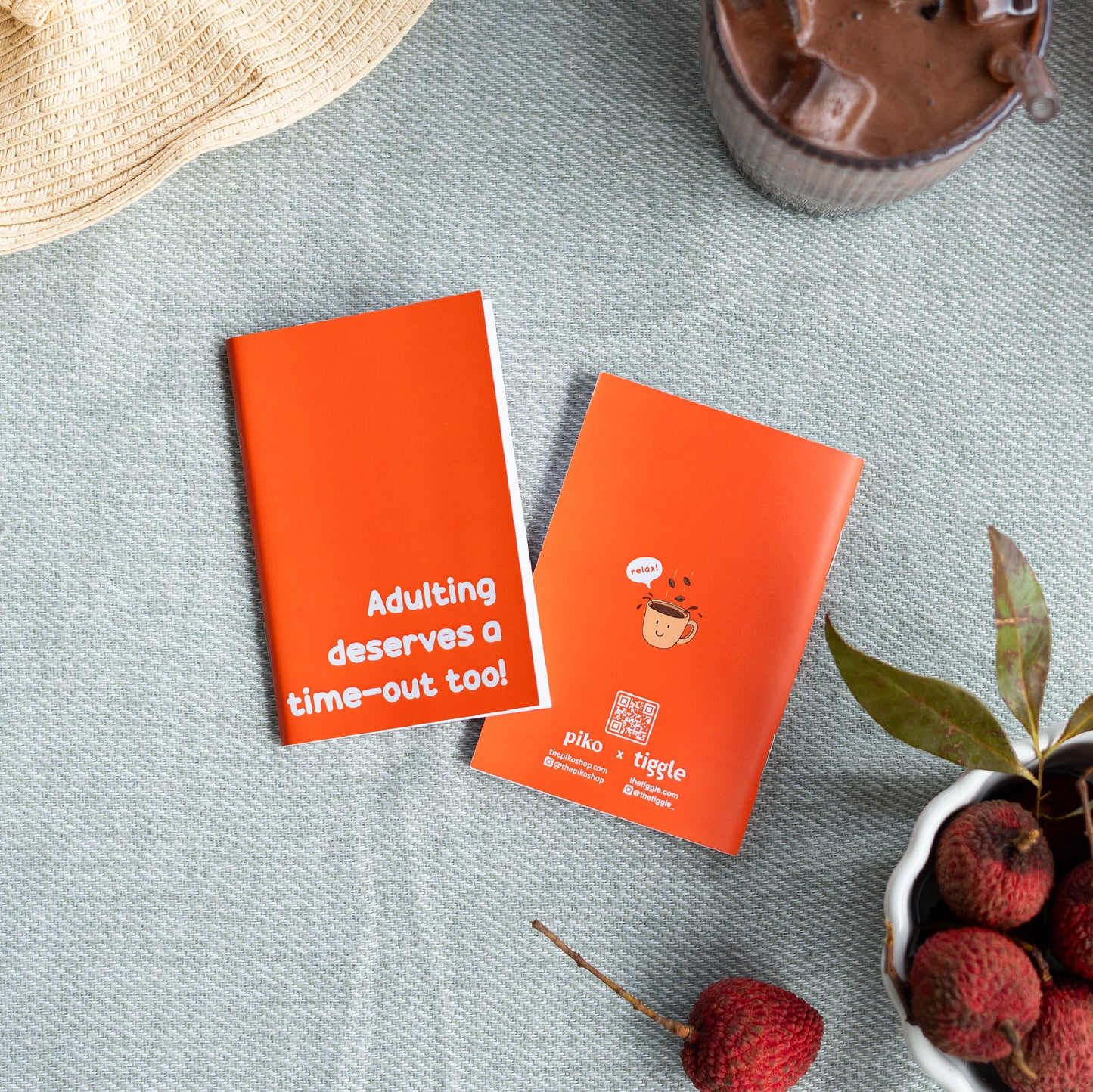 Tiggle x Piko Pocket Notebooks (Pack of 3)