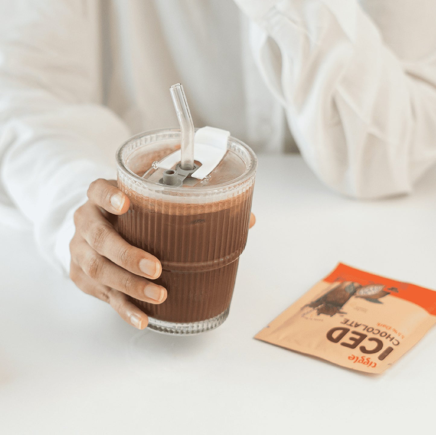 Iced Chocolate and Tumbler Combo