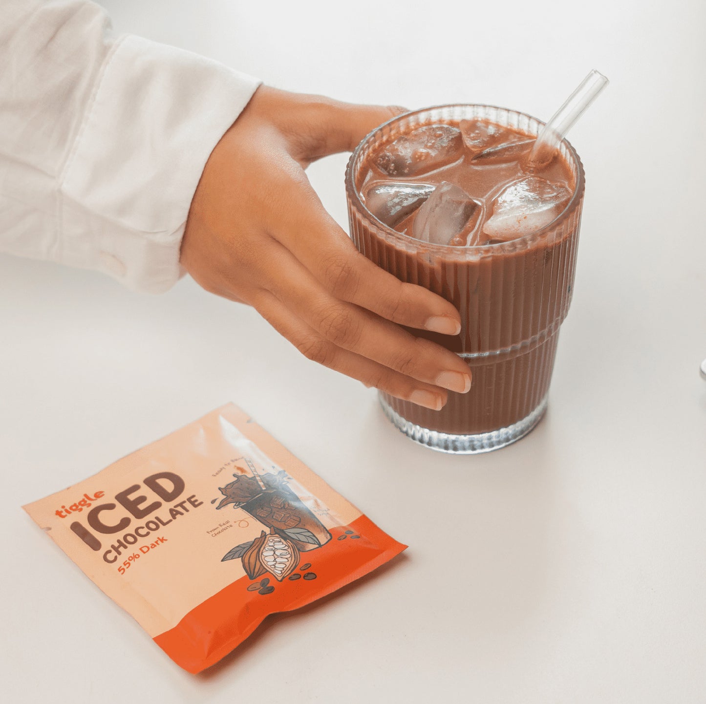 Iced Chocolate and Tumbler Combo