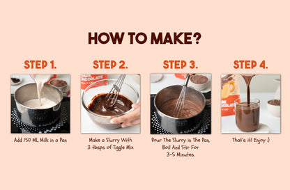 Jaggery Dark Hot Chocolate Mix - 10 Cup Pack