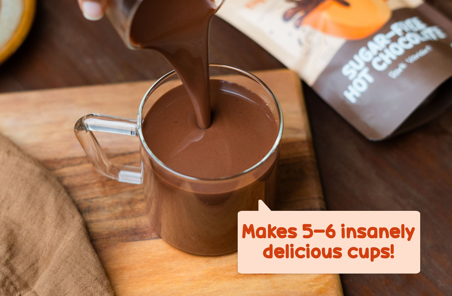 Sugar-Free Dark Hot Chocolate Mix
