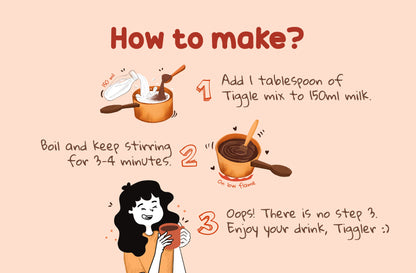 Sugar-Free Dark Hot Chocolate Mix (100gms)