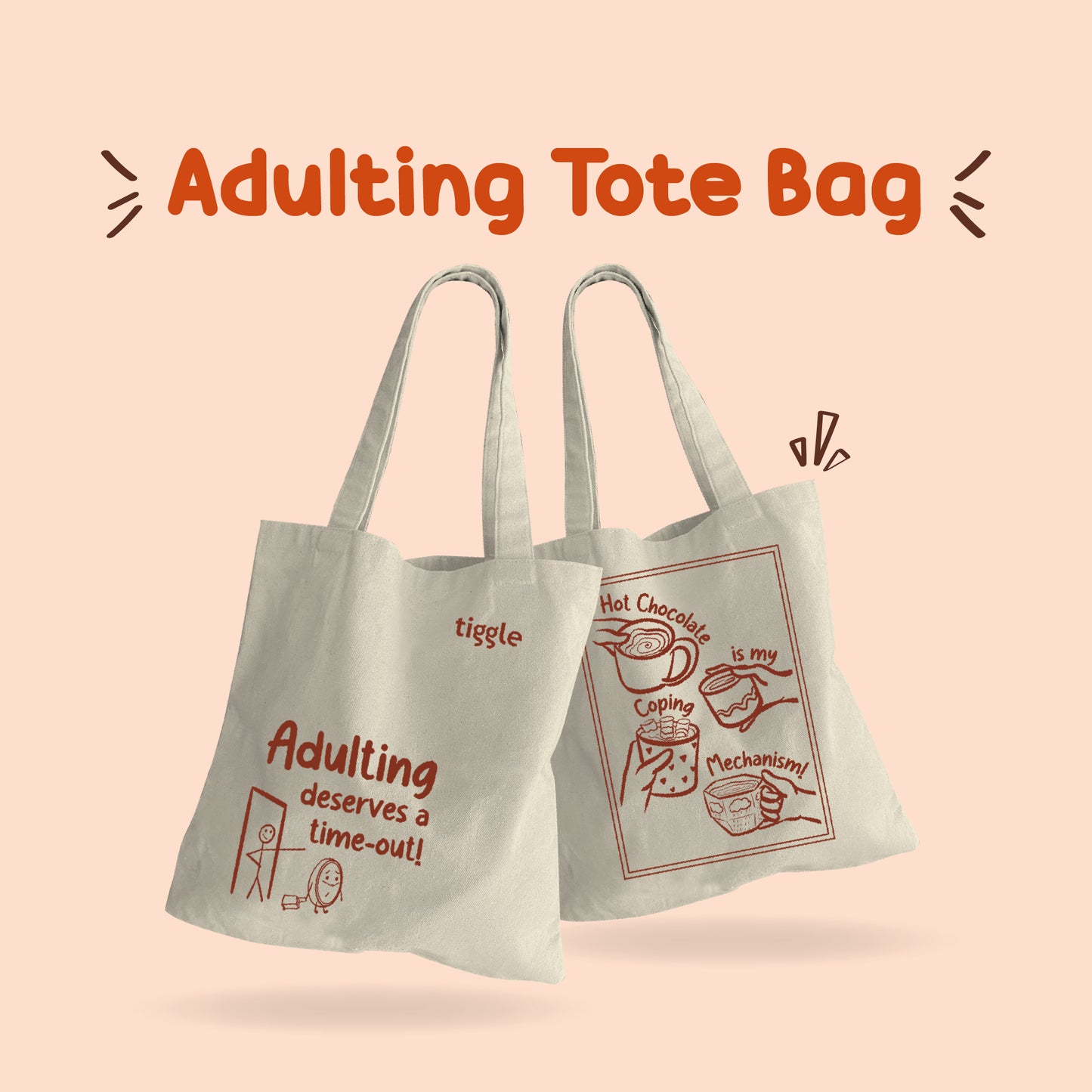 Crowd's Fav Adulting Tote Bag 💖