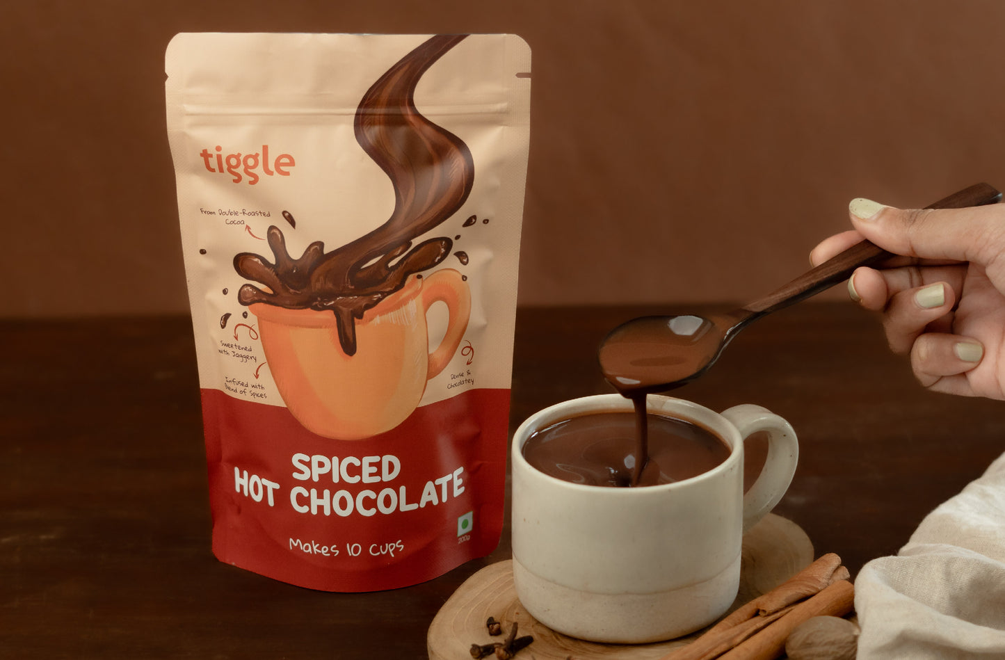 Season Spiced Hot Chocolate Mix - 10 Cup Pack