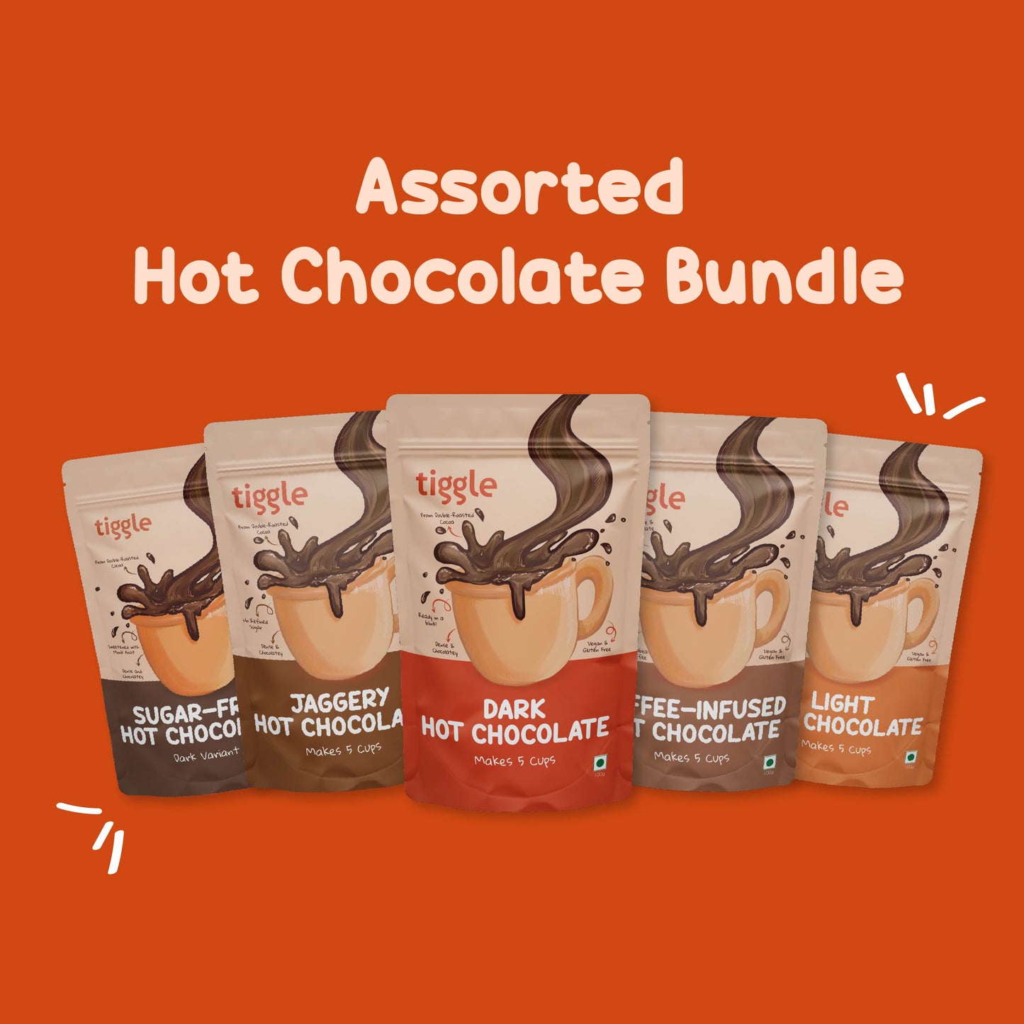 Assorted Hot Chocolate Bundle - 100gms