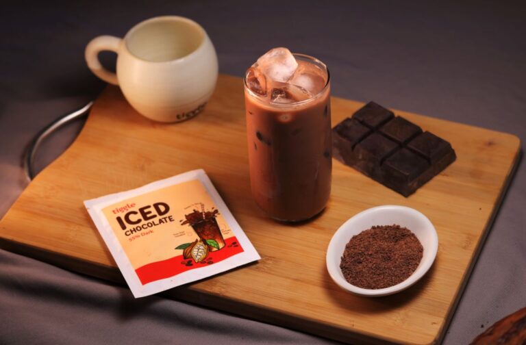 55 Dark Iced Chocolate Mix Sachets Pack of 10 Tiggle