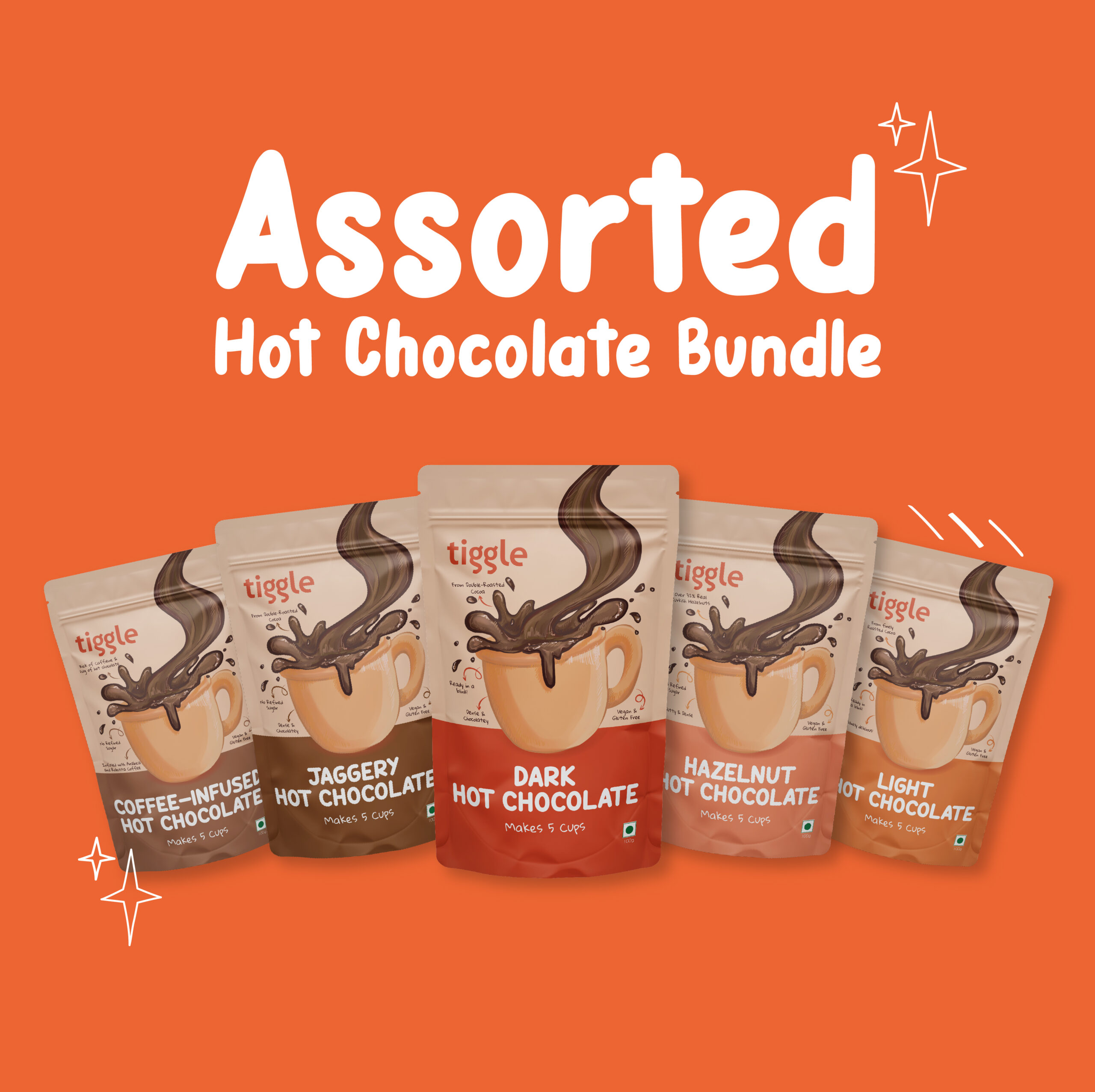 Assorted Hot Chocolate Bundle &#8211; 100gms