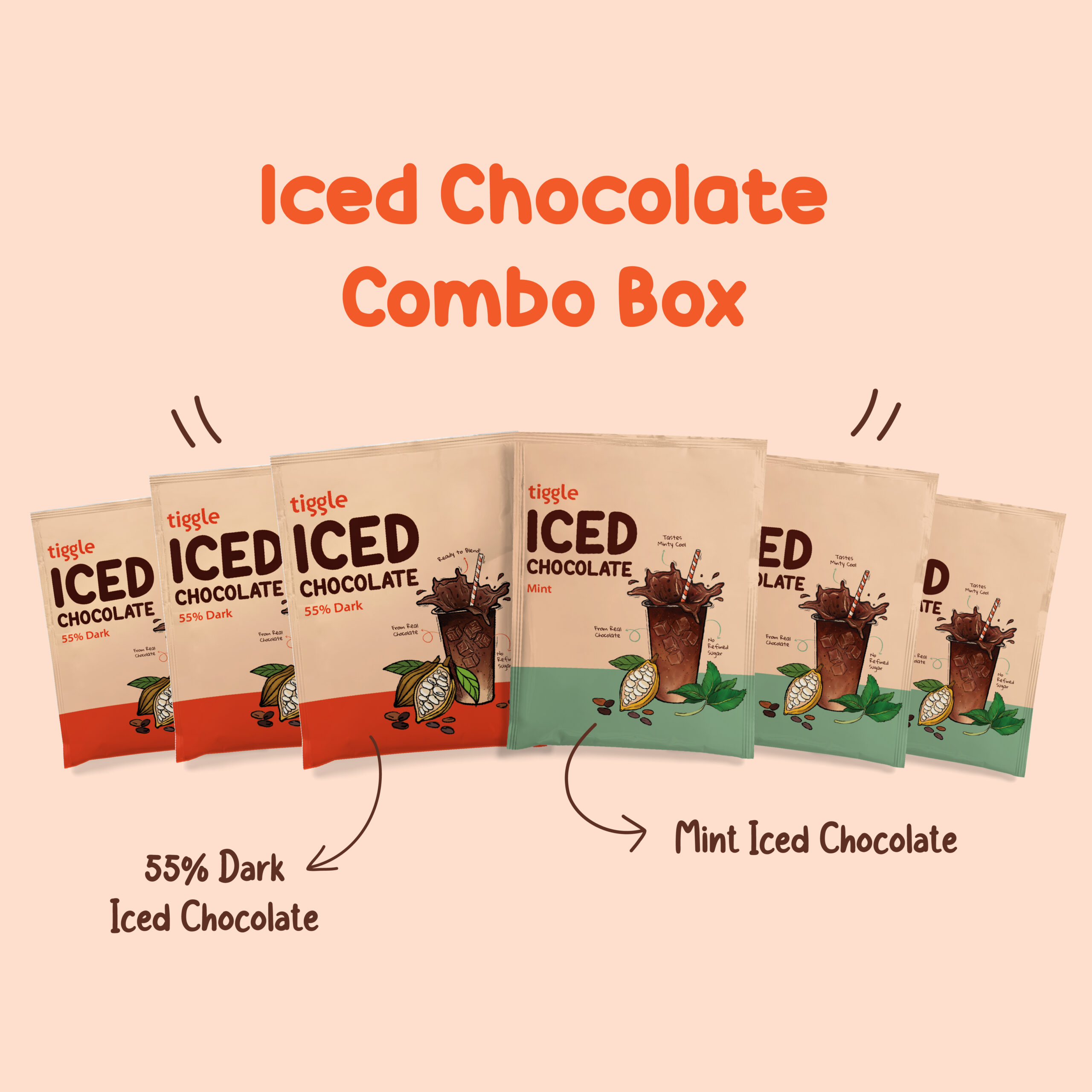 Iced Chocolate Combo Box &#8211; Dark and Mint